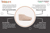 Sherpa Woollen Shoes- Light Brown Feature