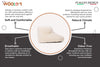Sherpa Woollen Boots - White Feature