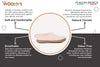 Outdoor Shoes With Rubber Sole - Baby Pink Feature