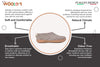Outdoor Shoes With Rubber Sole - Natural Brown Feature