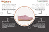 Outdoor Shoes With Rubber Sole - Lavender Feature