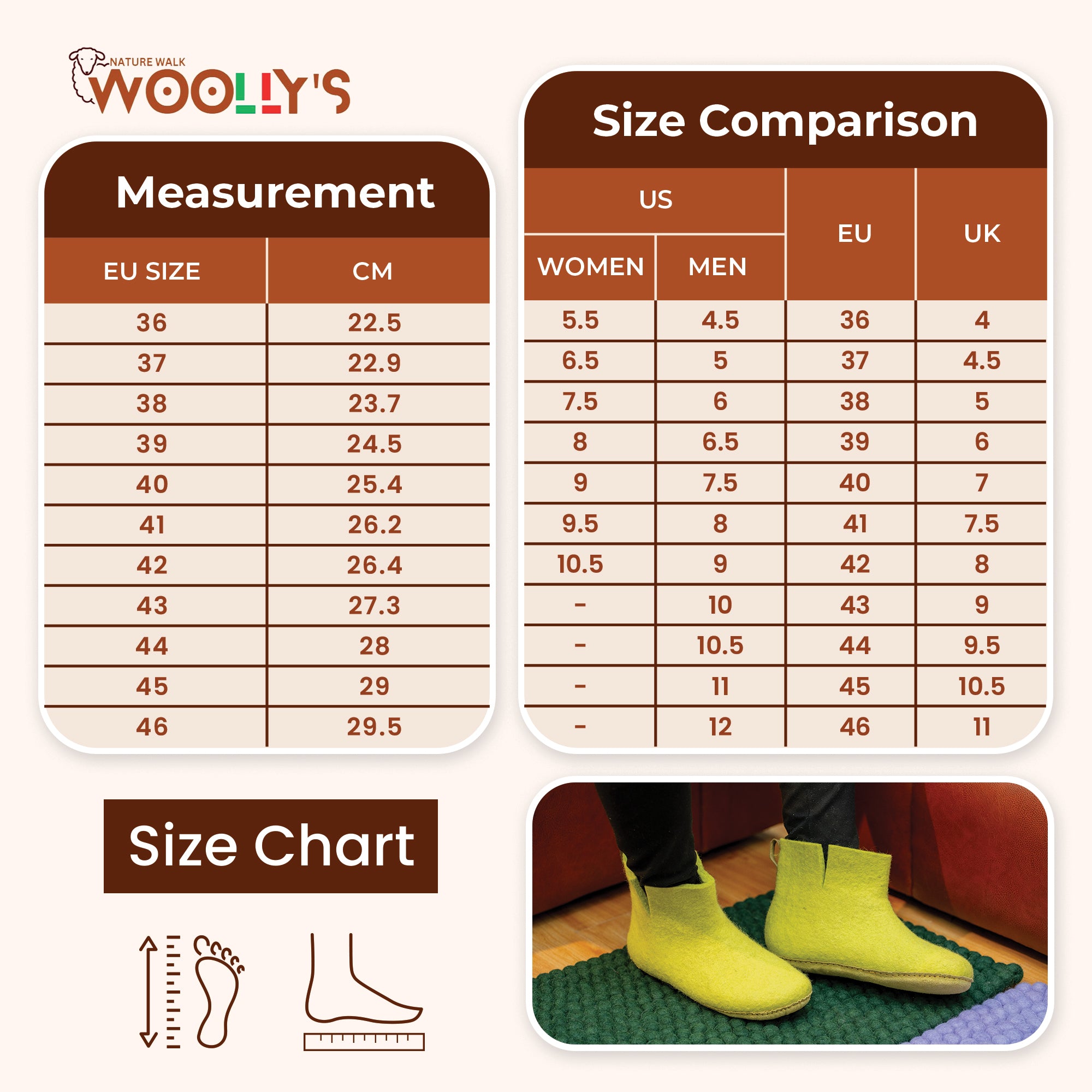 Stivali da interni con suola in cuoio - Verde lime