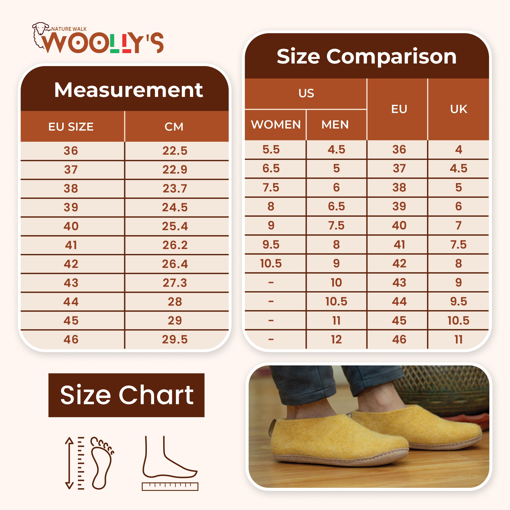 Scarpe Da Interno Con Suola In Cuoio - Senape