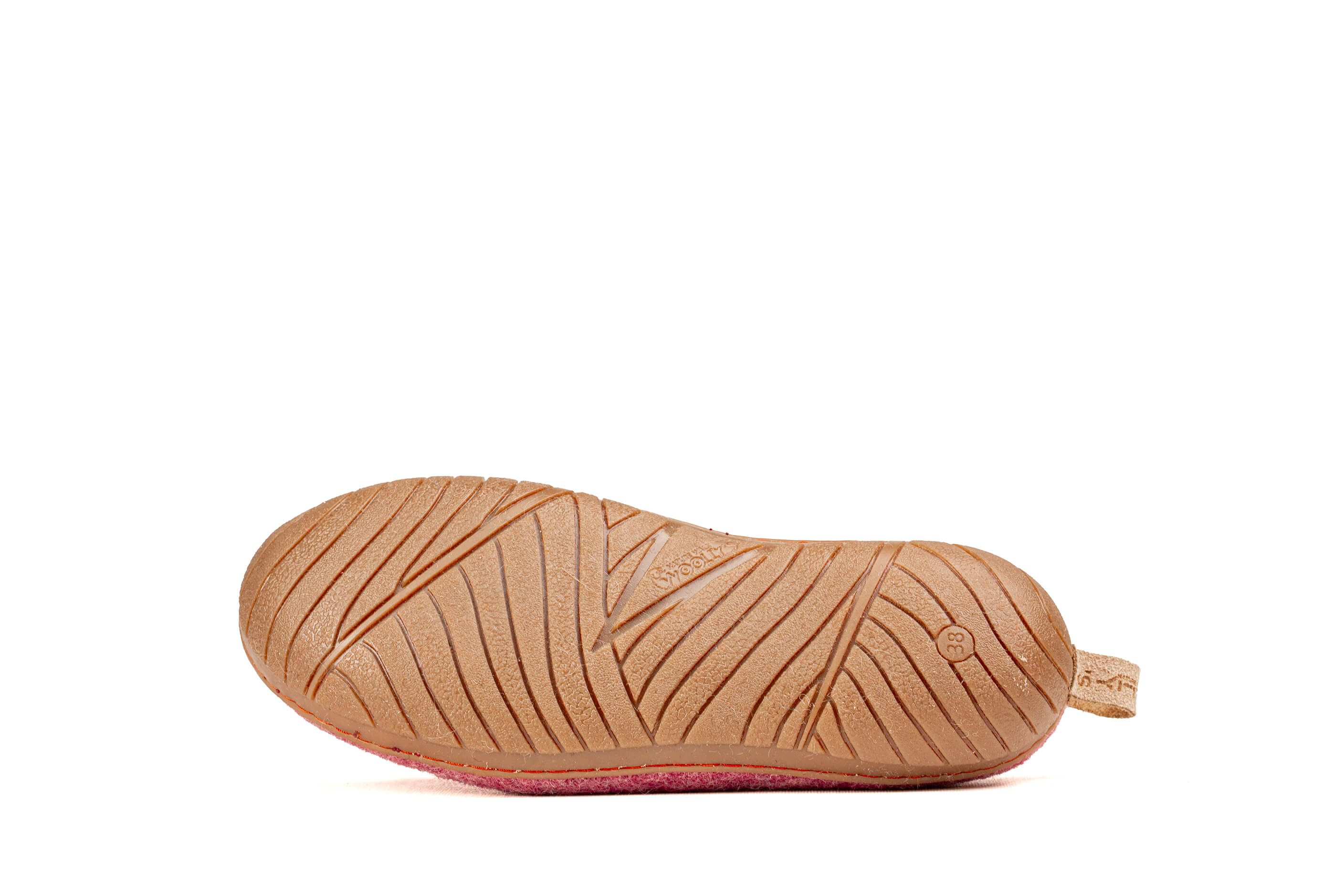 Outdoor Open Heel Slippers With Rubber Sole - Cherry Pink