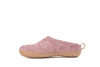 Outdoor Open Heel Slippers With Rubber Sole - Lavender