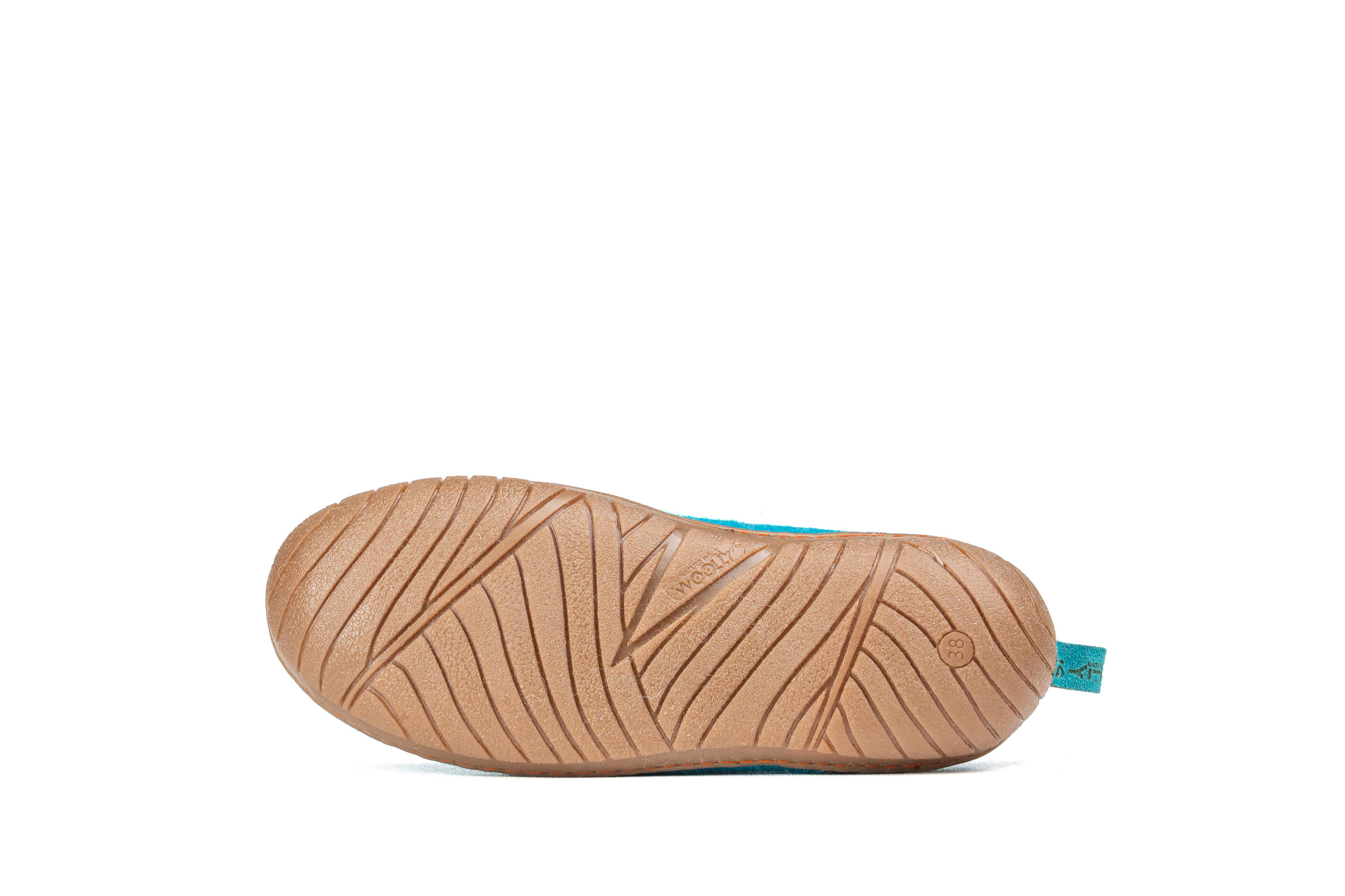 Outdoor Open Heel Slippers With Rubber Sole - Turquoise