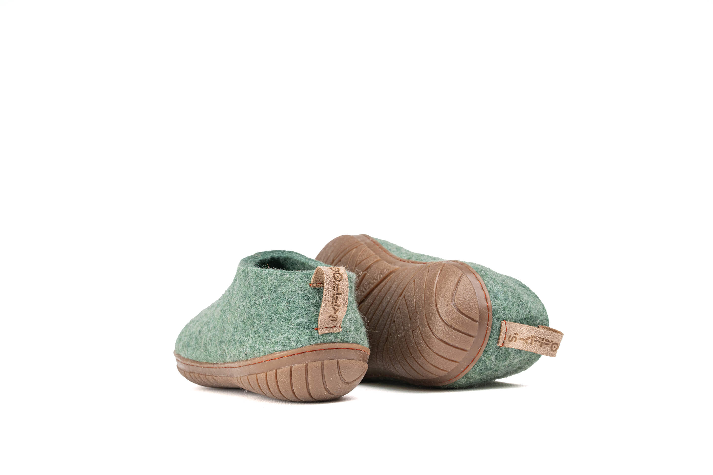 Outdoor Shoes With Rubber Sole - Jungle Green