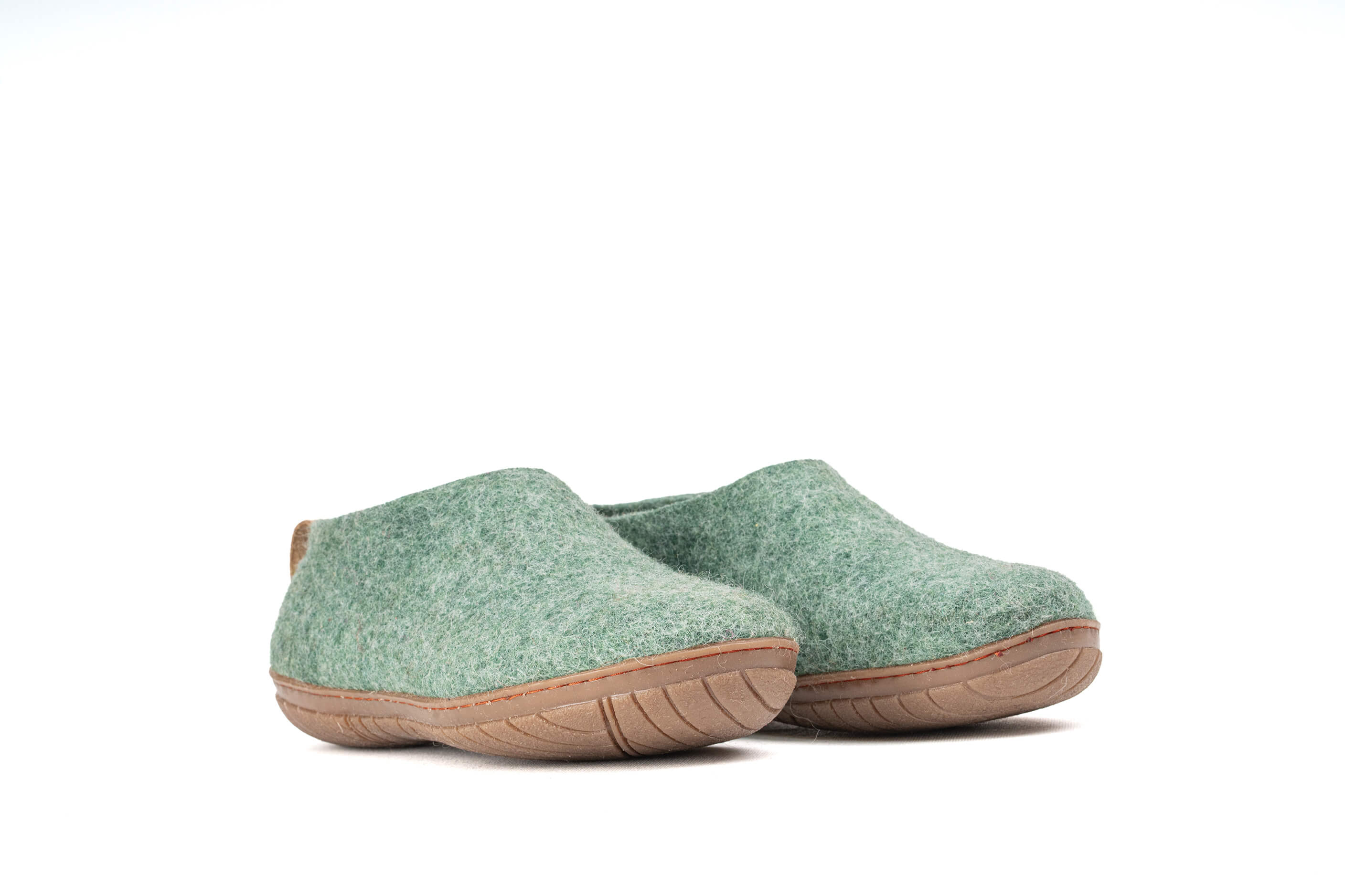 Outdoor Shoes With Rubber Sole - Jungle Green