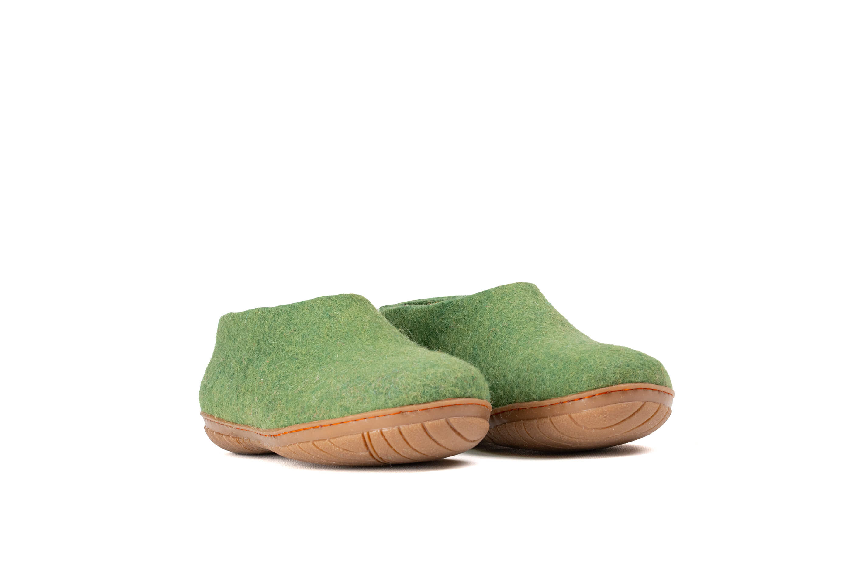 Outdoor Shoes With Rubber Sole - Green