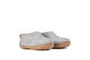 Outdoor Shoes With Rubber Sole - Natural Grey