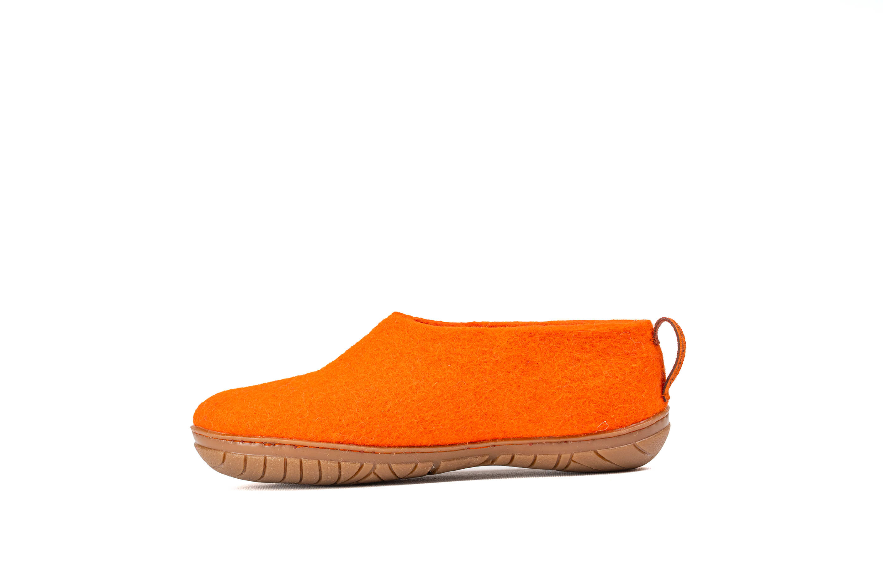 Outdoor Shoes With Rubber Sole - Orange