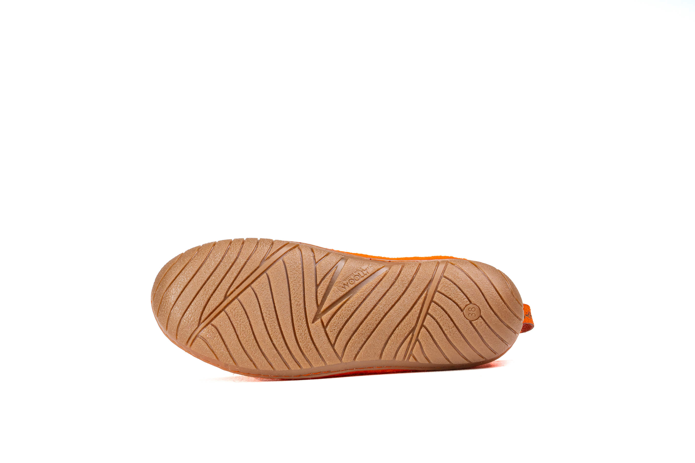 Outdoor Shoes With Rubber Sole - Orange