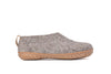 Outdoor Shoes With Rubber Sole - Natural Brown