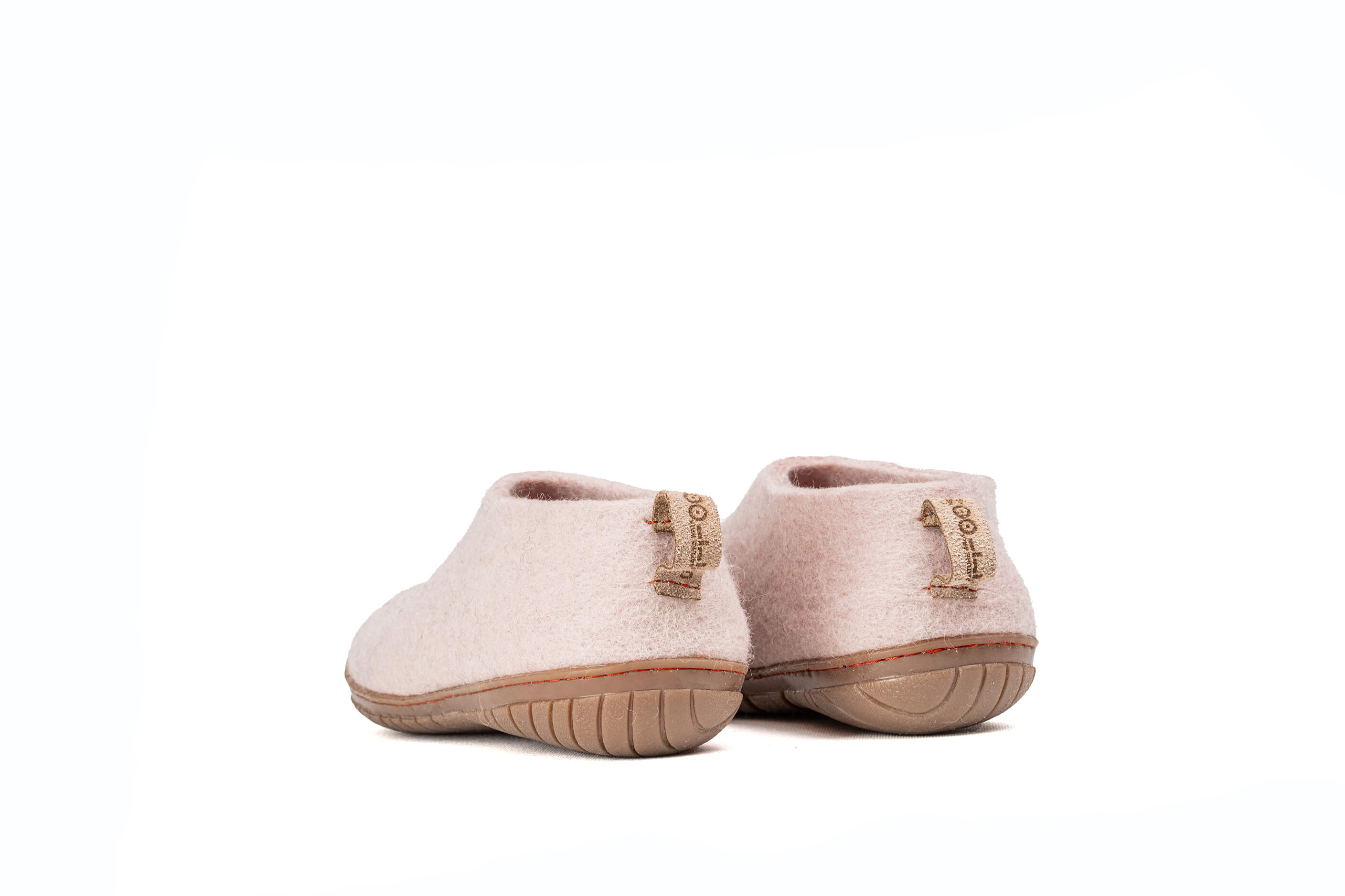 Outdoor Shoes With Rubber Sole - Baby Pink