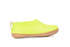 Outdoor Shoes With Rubber Sole - Lime Green