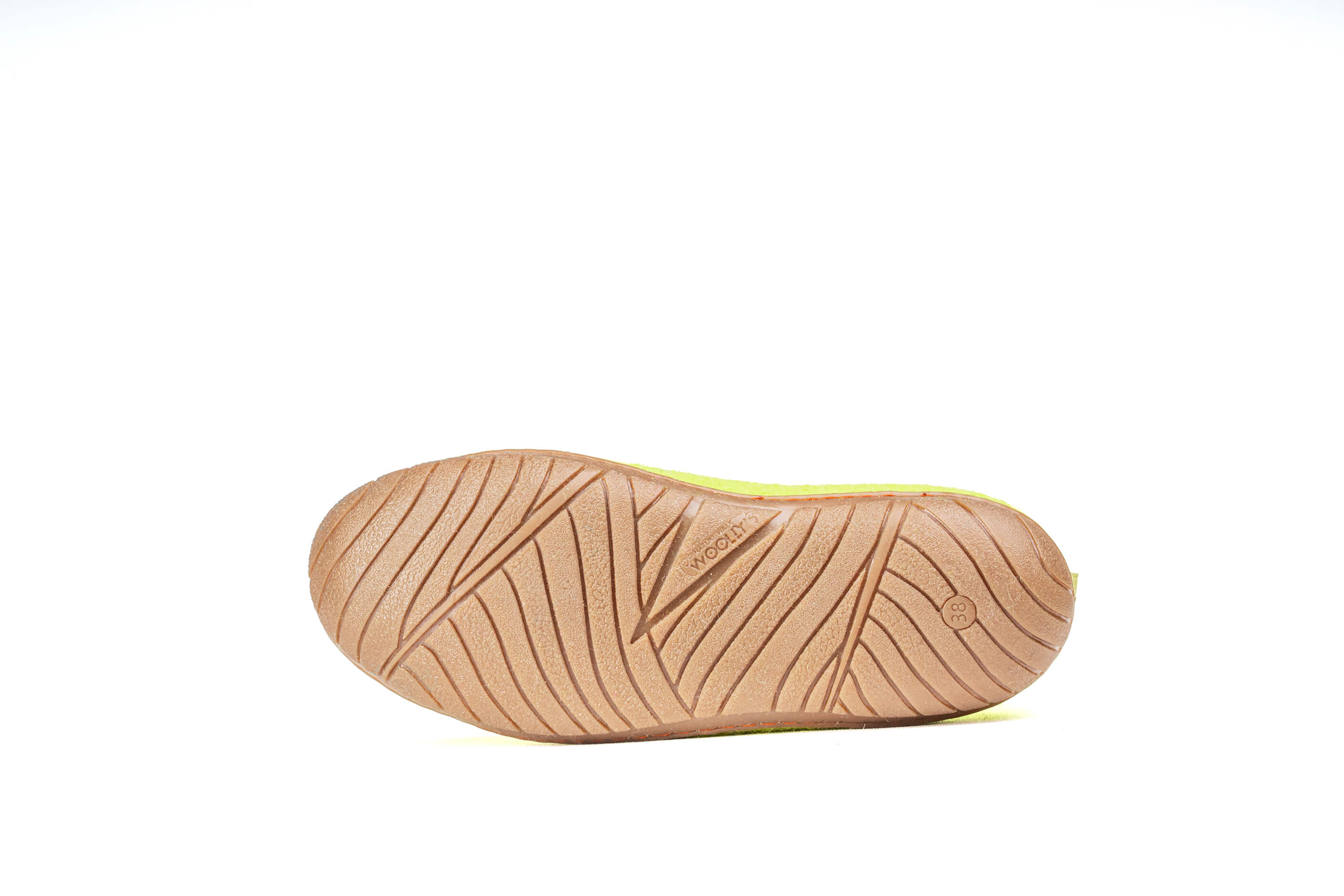 Outdoor Shoes With Rubber Sole - Lime Green