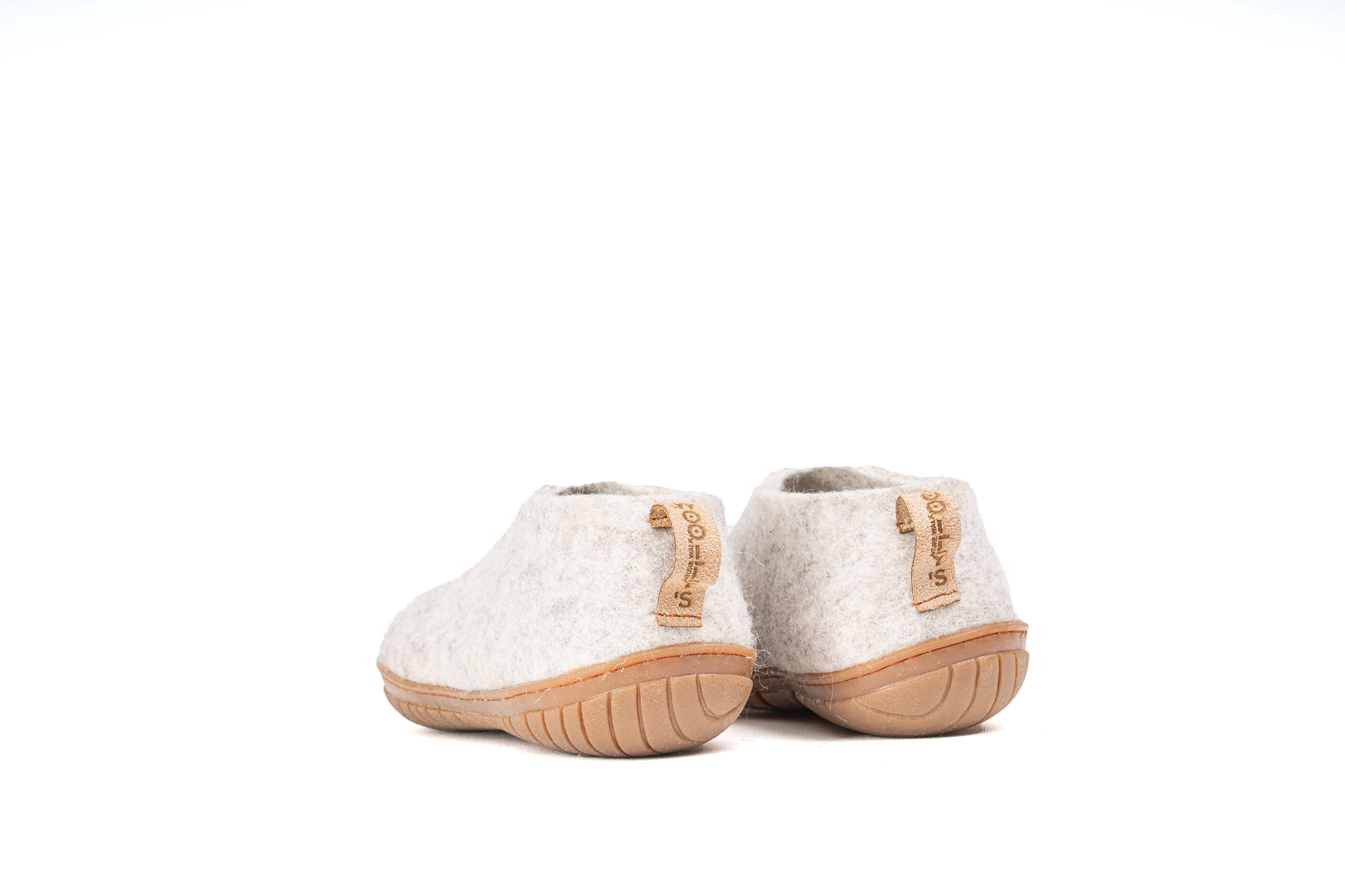 Outdoor Shoes With Rubber Sole - Light Brown