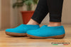 Outdoor Shoes With Rubber Sole - Turquoise