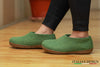 Outdoor Shoes With Rubber Sole - Green - Woollyes
