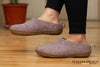 Woollyes Outdoor Open Heel Slippers With Rubber Sole - Lavender for the best design hand made felt slipper for the ladies