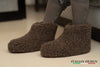 stylish sherpa shoes usa - Brown