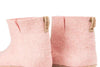Botas de interior con suela de cuero-Baby Pink