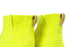 Bottes d'intérieur à semelles en cuir-Vert citron