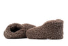 Sherpa Woollen Shoes- Brown