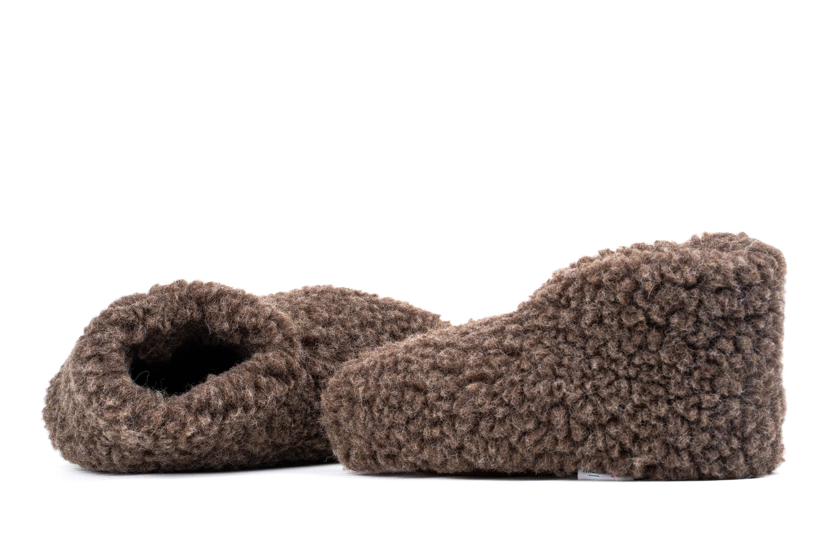 Sherpa Woollen Shoes- Brown