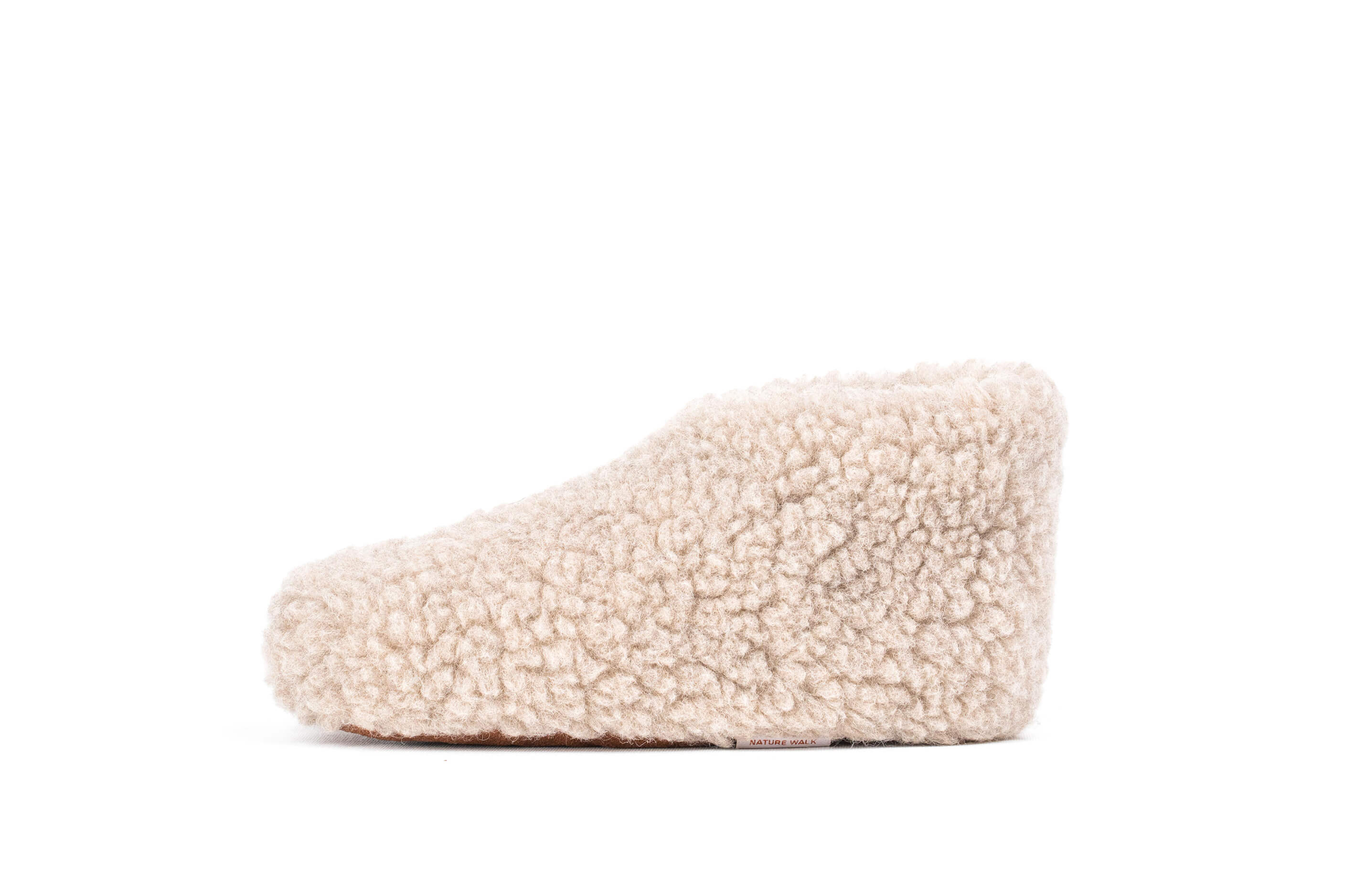 Sherpa Woollen Shoes- Light Brown