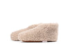 Sherpa Woollen Shoes- Light Brown