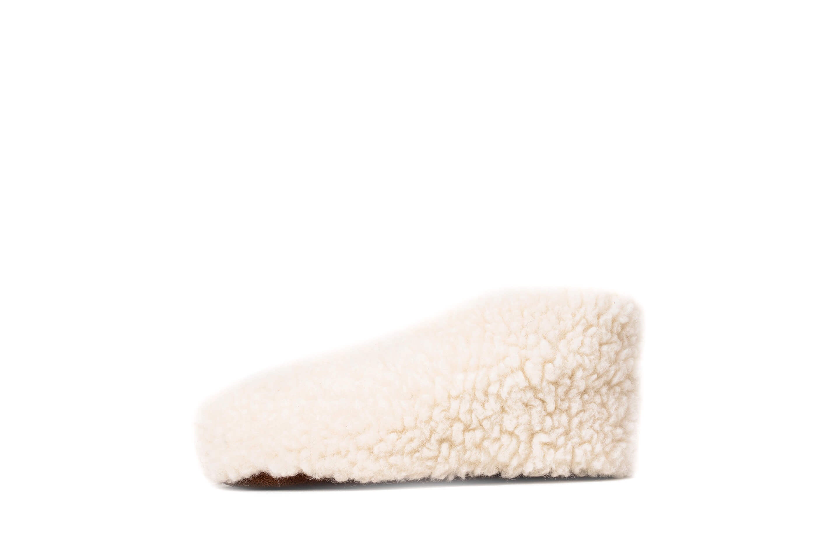 Sherpa Woollen Shoes- White