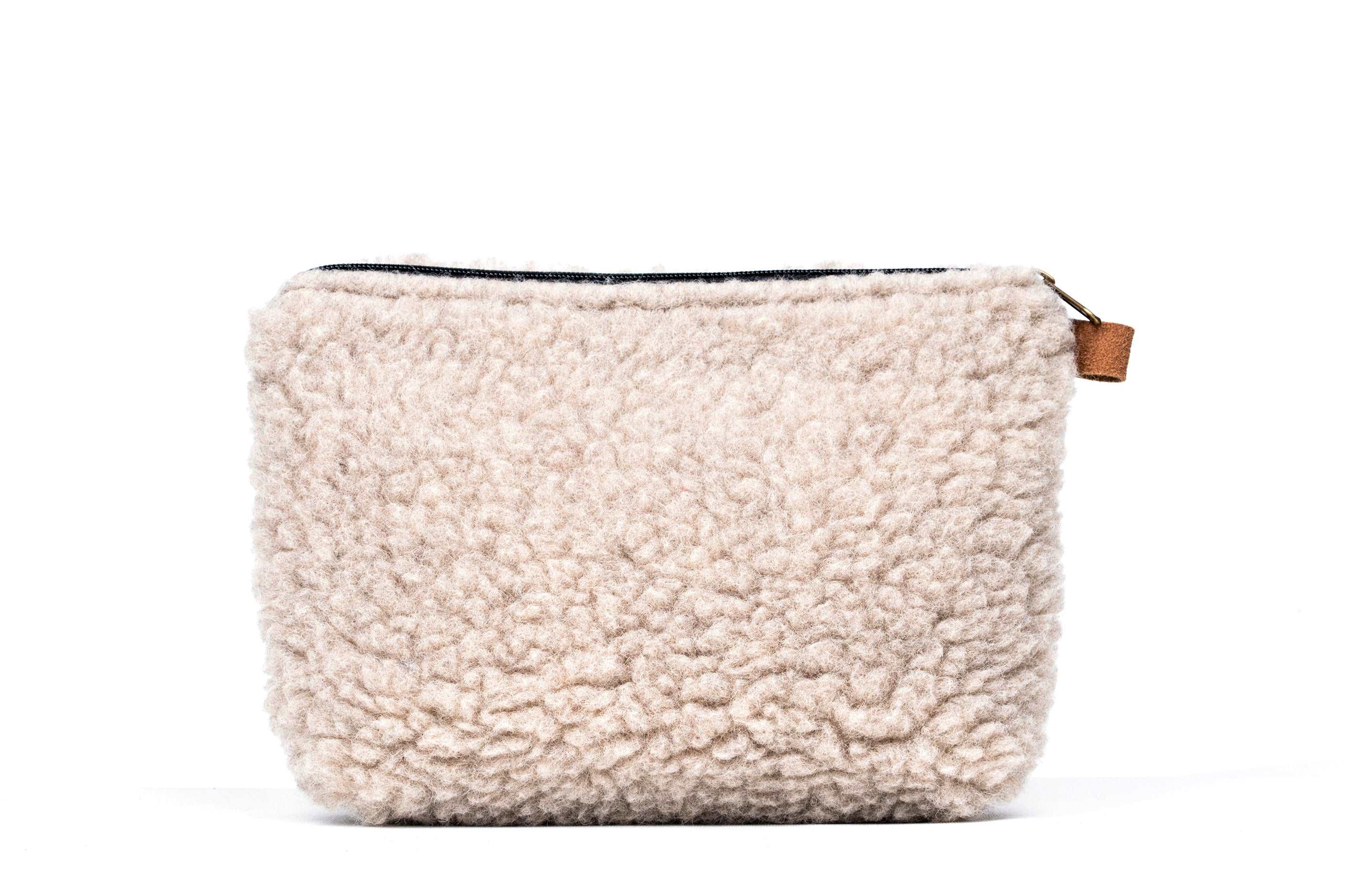 Woollyes Handmade Sherpa Woollen Bag - Grey