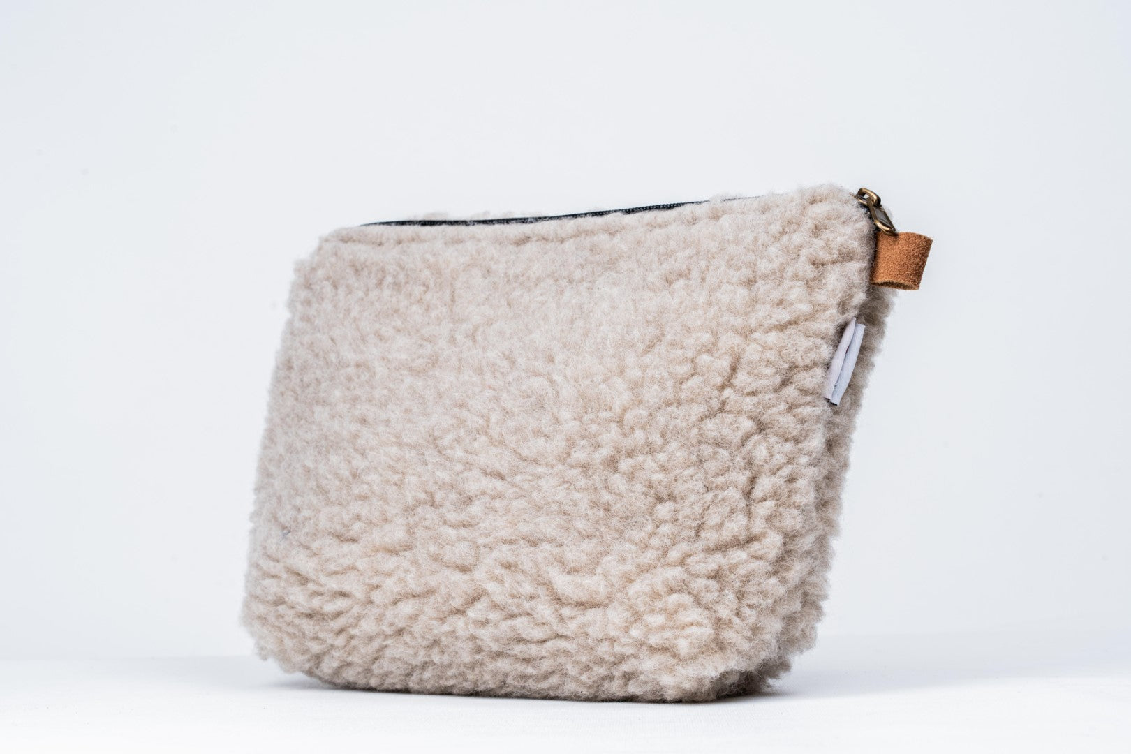 Sherpa Woollen Bag - Grey