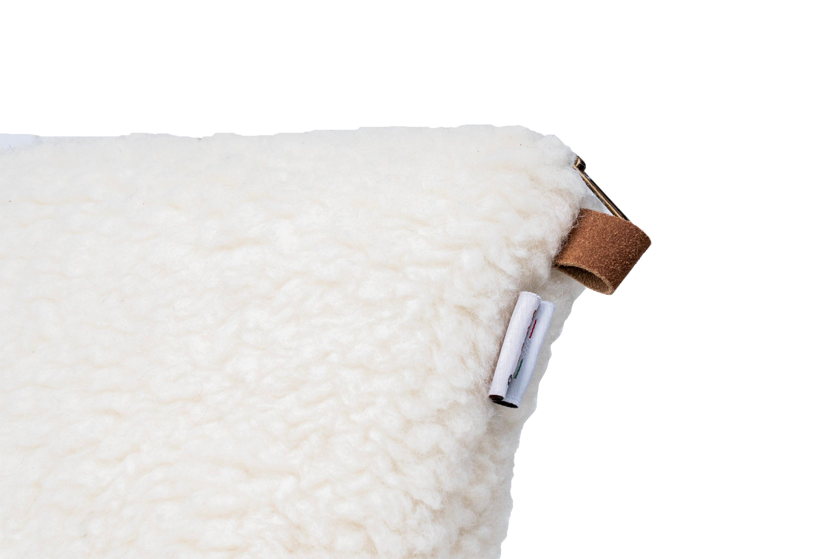 Sherpa Woollen Bag - White