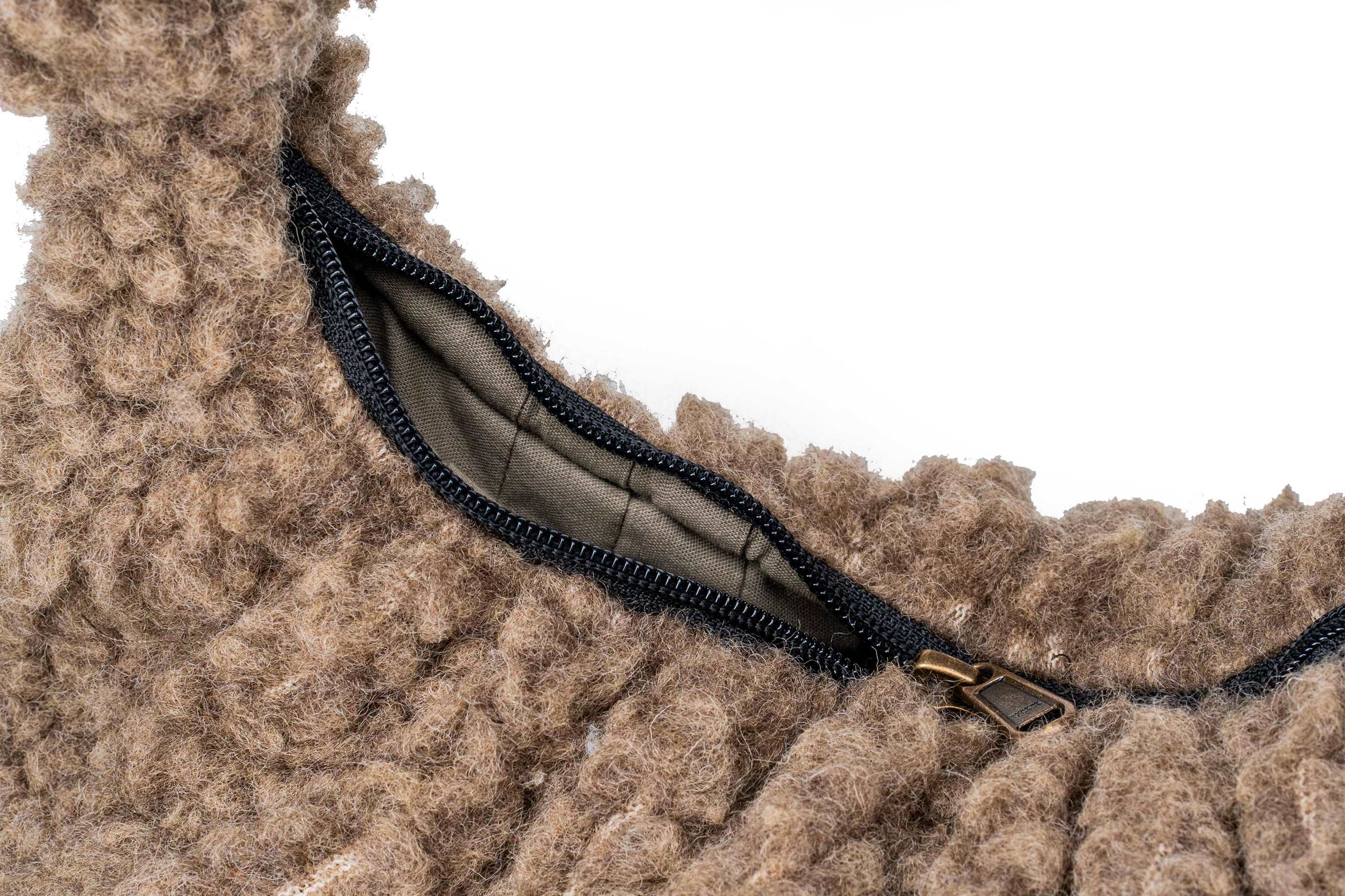 Woollyes Sherpa Woollen Bag - Brown