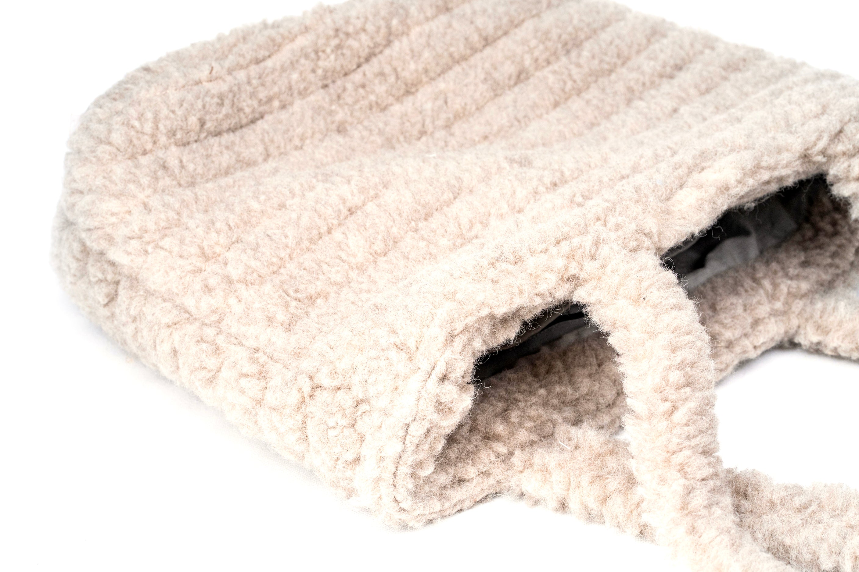 Woollyes Sherpa Woolen Tote Bags - Grey