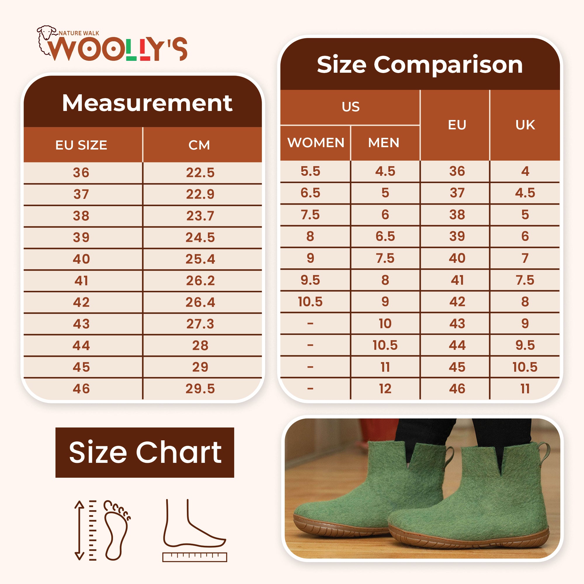 戶外橡膠底低筒靴 - 綠色