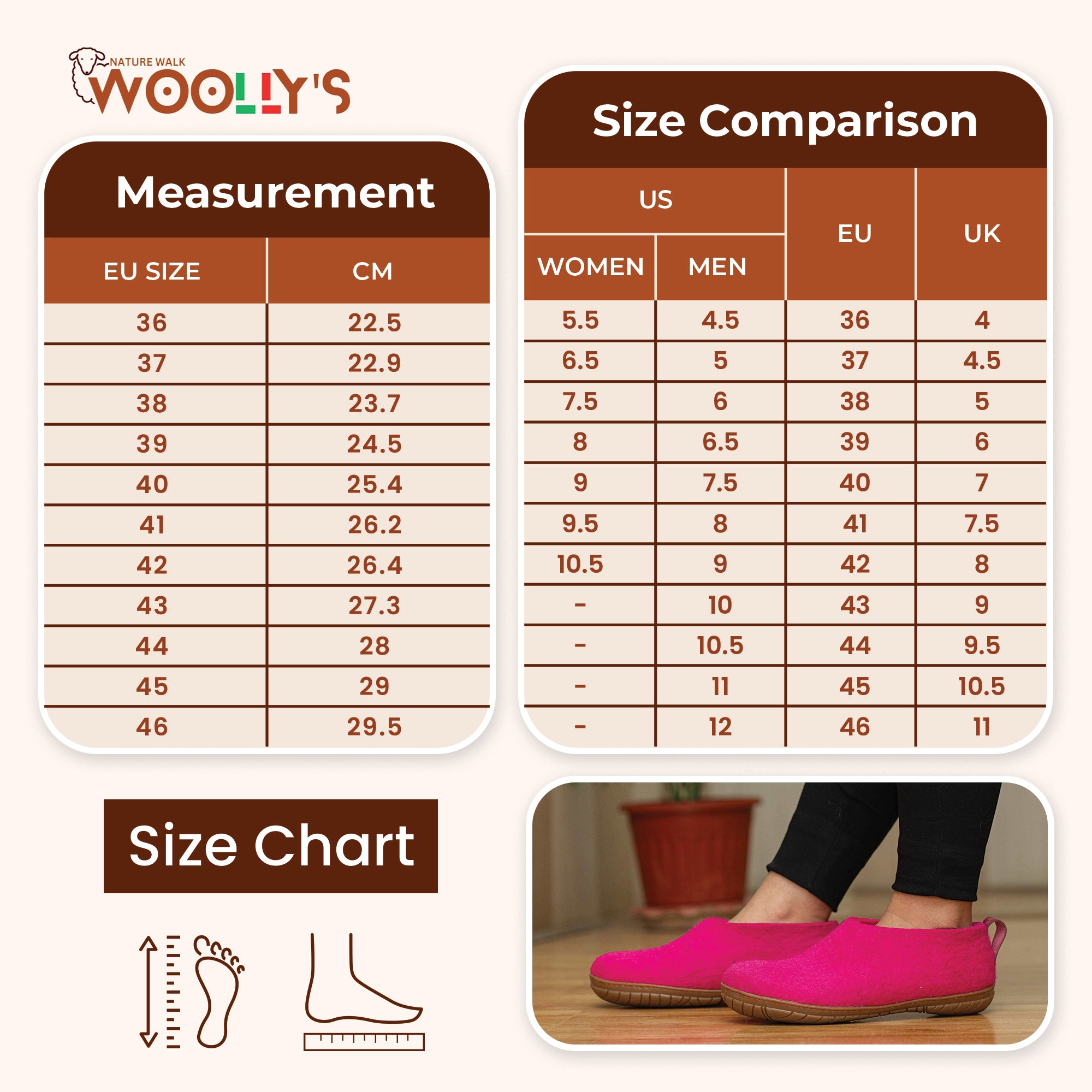 橡膠底戶外鞋 - 紫紅色