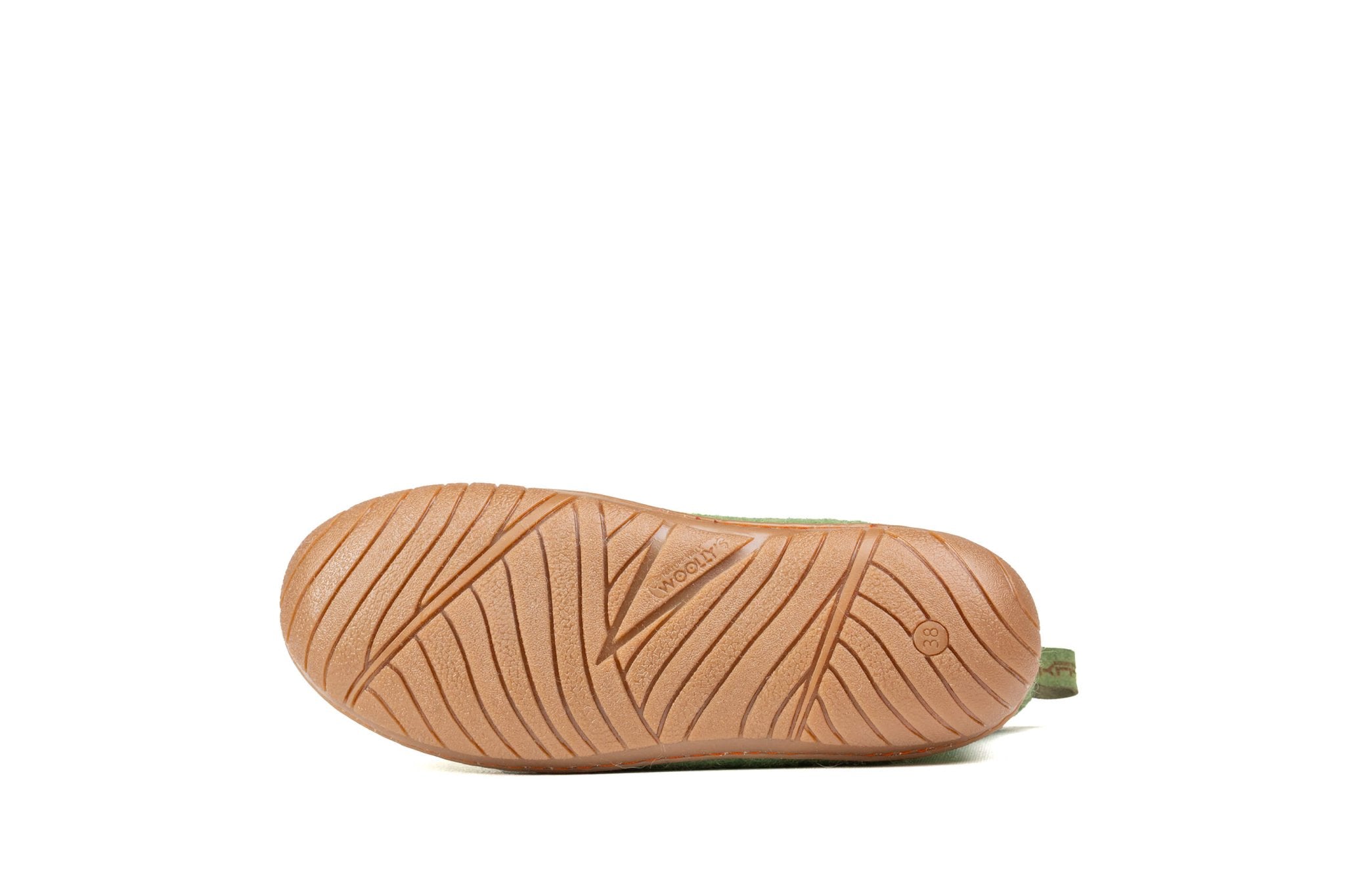 Outdoor Low Boots With Rubber Sole - Green - Woollyes