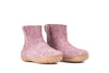 Outdoor Low Boots With Rubber Sole - Lavender - Woollyes