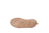 Outdoor Open Heel Slippers With Rubber Sole - Baby Pink - Woollyes