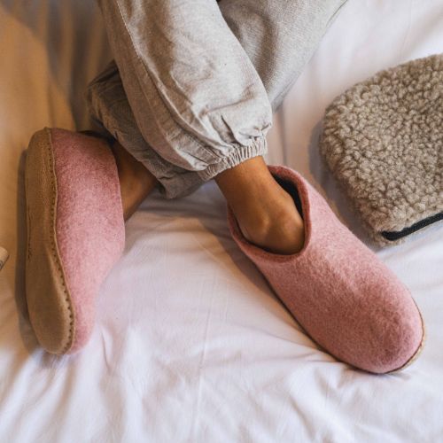 woollyes felt slippers, felt shoes shop near me, premium felt shoes, Felted wool slippers
