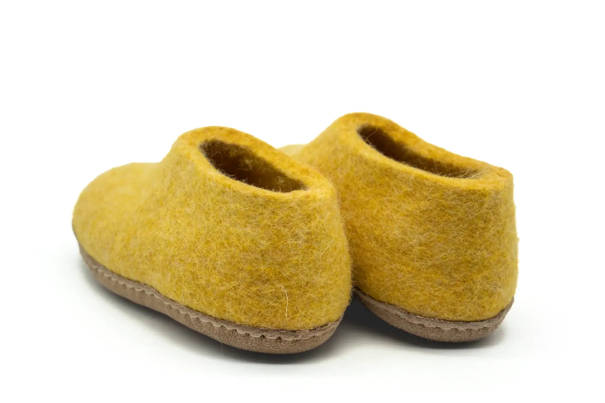 Chaussures d'intérieur pour enfants-Jaune moutarde