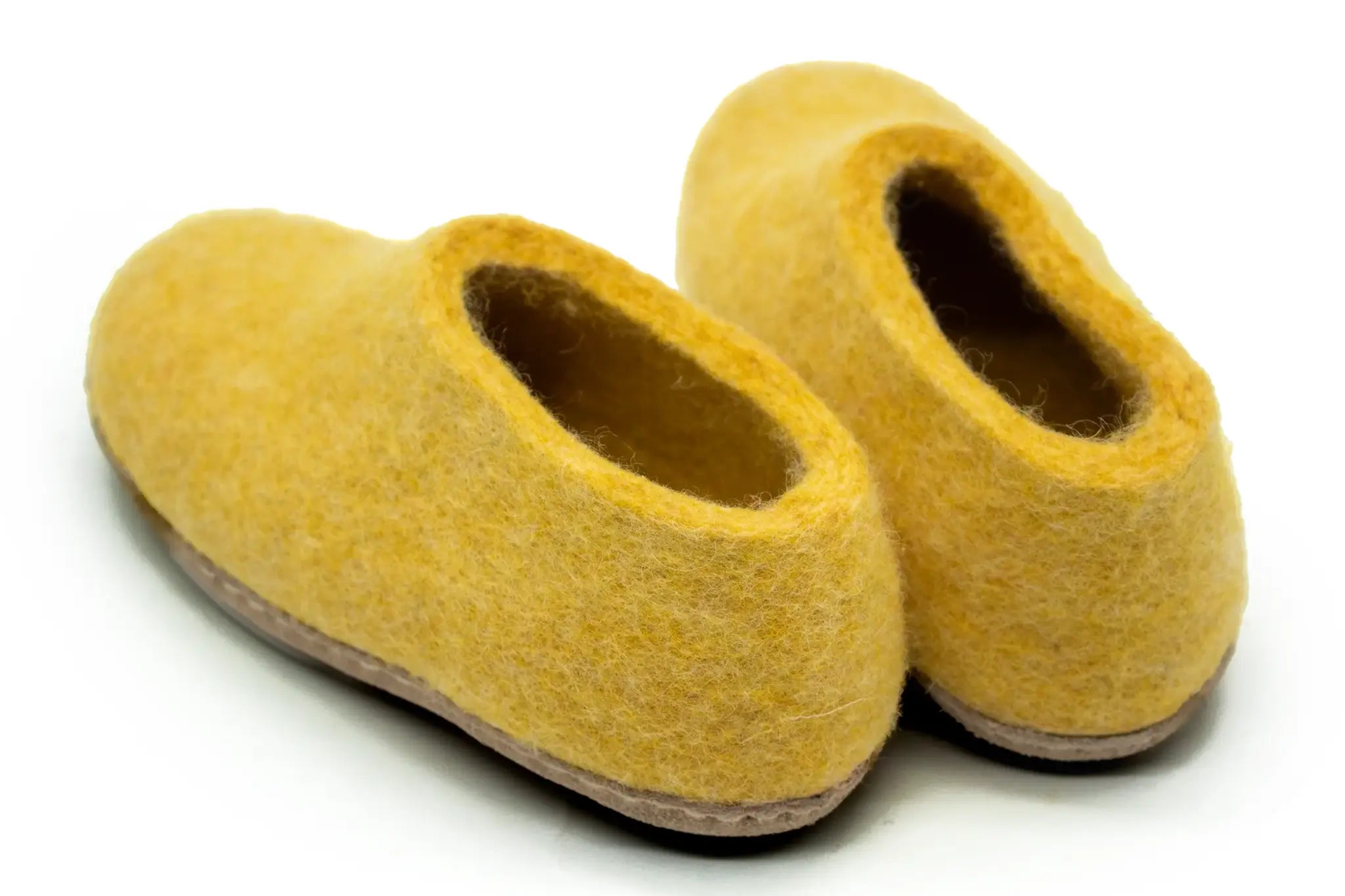 Chaussures d'intérieur pour enfants-Jaune moutarde