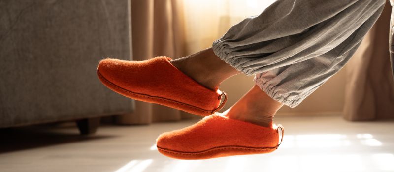Top 5 Reasons Why You Need Felt Slippers in Your Life. - Woollyes
