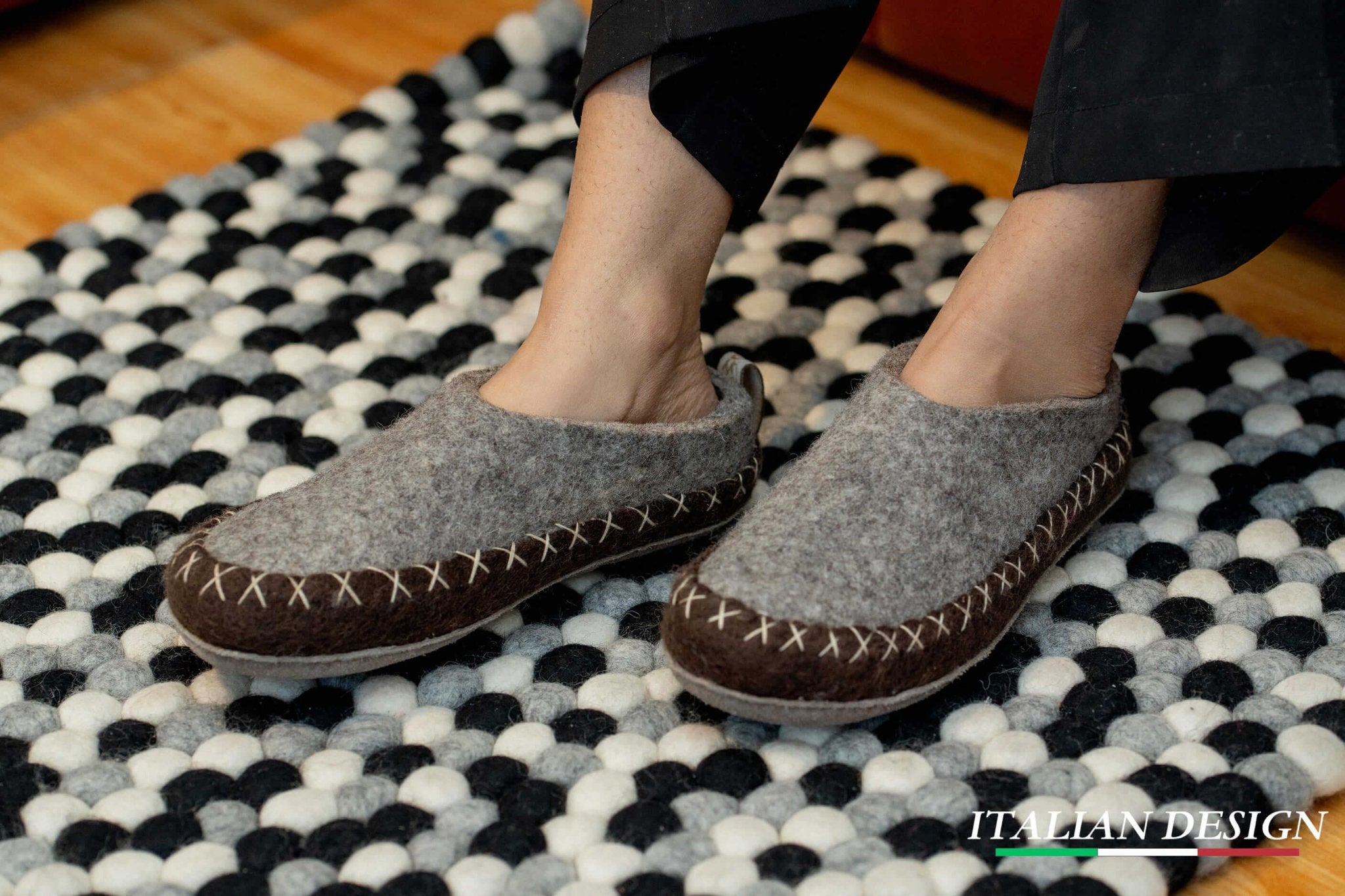 Indoor Open Heel Slippers - Woollyes