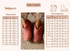 Indoor Open Heel Slippers With Leather Sole - Baby Pink