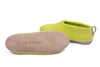 Zapatos de interior con suela de cuero-Verde Lima