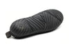 Outdoor Open Heel Slippers With Rubber Sole - Black